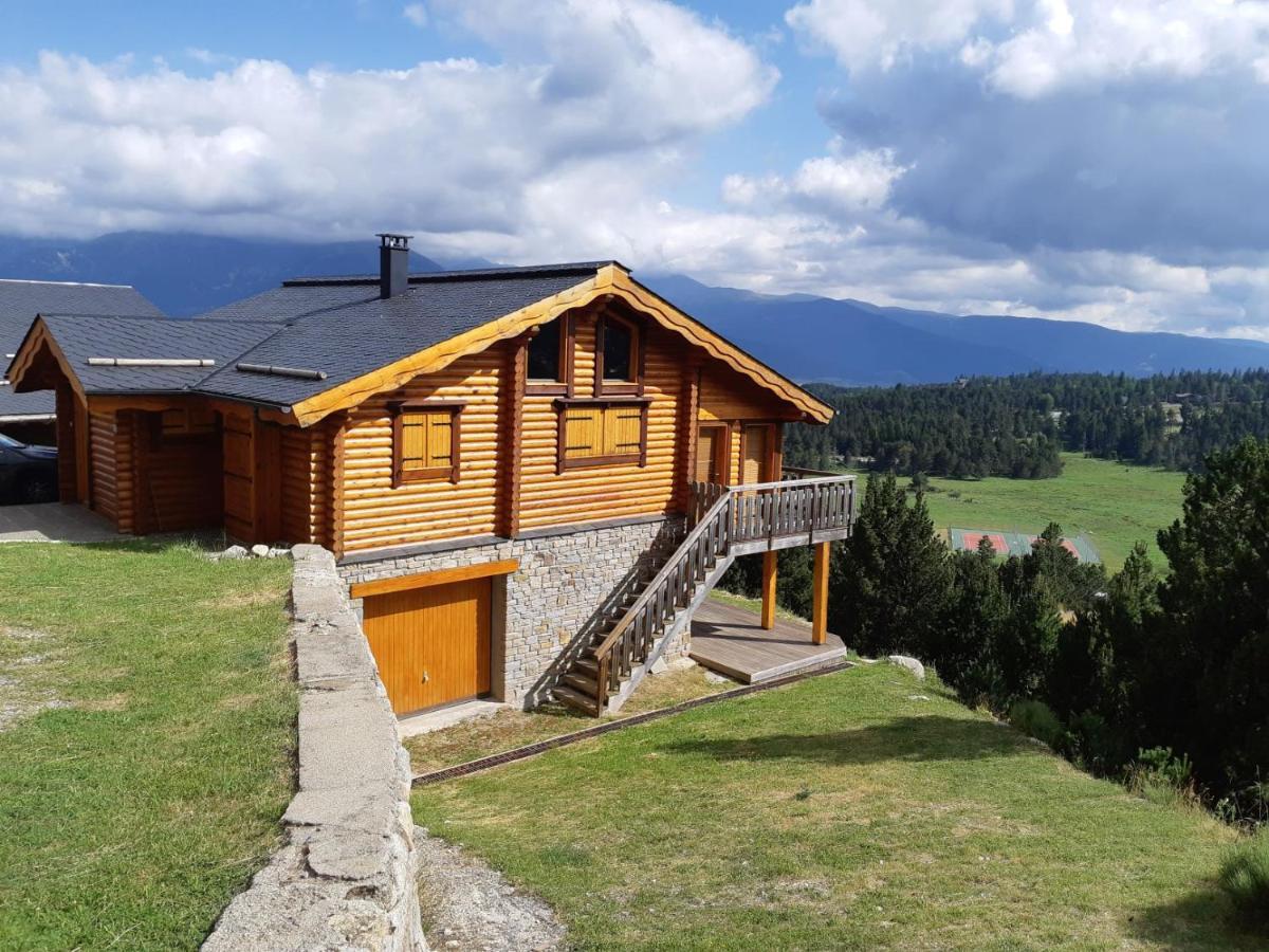 CHALET SCANDINAVE ALASKAN classé 4 ETOILES Bolquere Pyrenees 2000 Extérieur photo