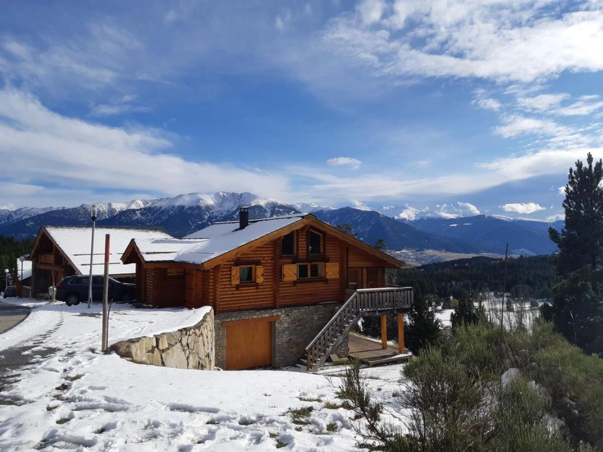 CHALET SCANDINAVE ALASKAN classé 4 ETOILES Bolquere Pyrenees 2000 Extérieur photo