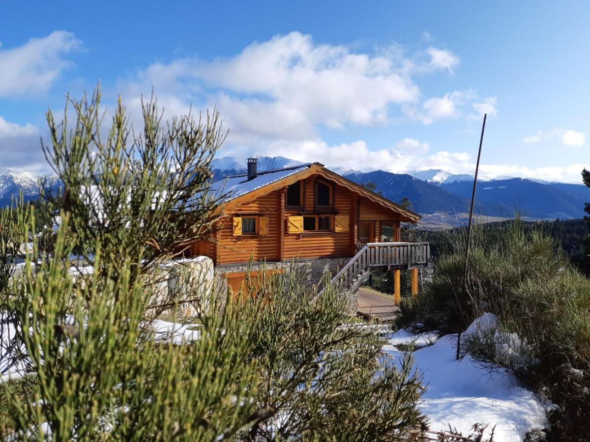 CHALET SCANDINAVE ALASKAN classé 4 ETOILES Bolquere Pyrenees 2000 Extérieur photo