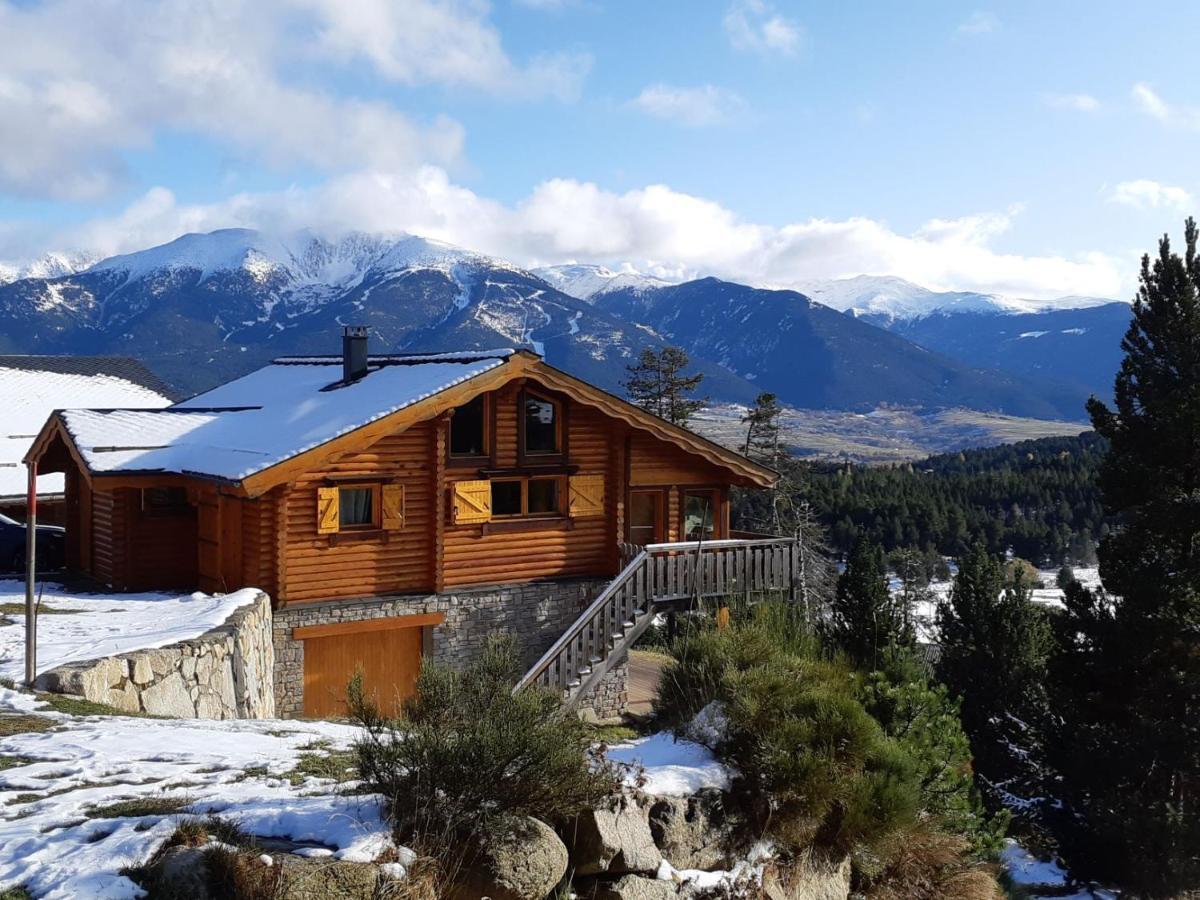 CHALET SCANDINAVE ALASKAN classé 4 ETOILES Bolquere Pyrenees 2000 Extérieur photo